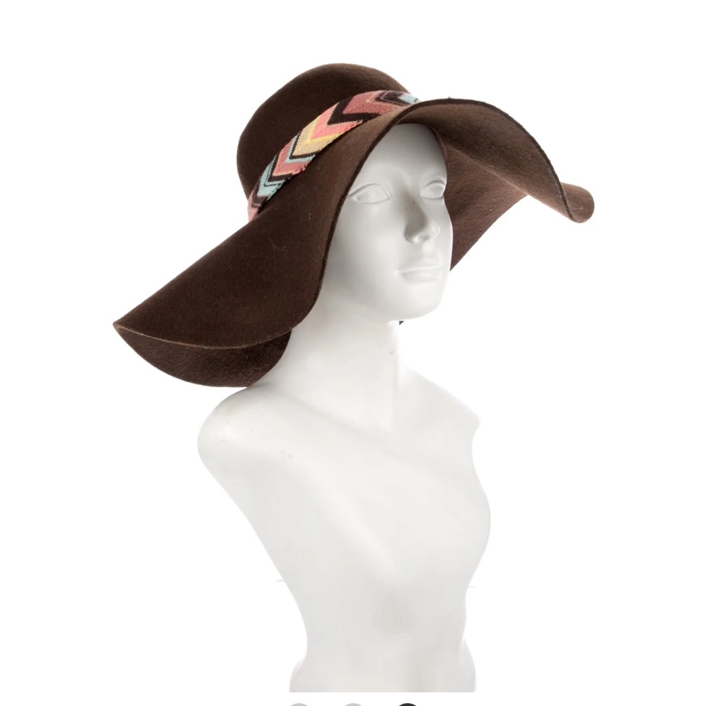 Missoni 100% Wool Hat Brown